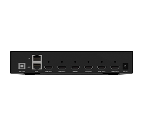 Bộ điều khiển 4 màn hình ghép HDMI 4K xoay 45o 2